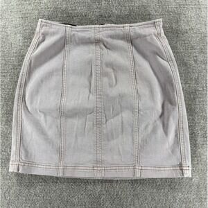 Kendall & Kylie‎ Women's Size 24 Blush Pink Stretch Mini Skirt High Waist